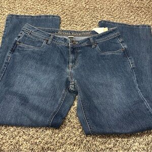 NEW Natural Reflections Women's Bootcut Jeans Size 8P